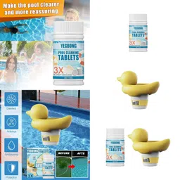 merishopp Pool Cleaning Tools Durable Pool Accessory for Hot Tub Fountains Large Pools Tablet image 5