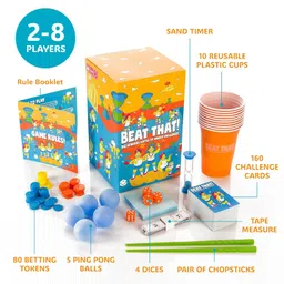 Gutter Games The Bonkers Battle of Wacky Challenges - Party Games, Family Games, Board Games for Adults, Family Board Games for Kids and Adults, Kids Games, Family Card Games for Adults, Board Game image 5