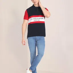 u.s. polo assn. Men's Color Block Slim Fit T-Shirt image 4