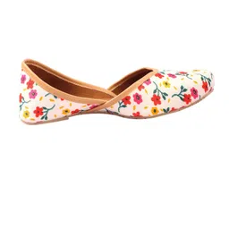 Babbotty Rajsthani Juttis Mojari for Women & Girls (Multicolor) image 4