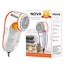 ajo NOVA Lint Remover, Brush, for Woolen Sweaters, Clothes, Shirts, Jackets, Burr Remover, Pill Remover from Carpets, Curtains - 1 Year Warranty image 1