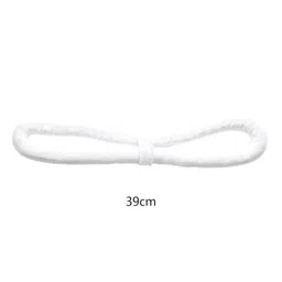 bnf® Aerial Strap Circus 15inch Velvet Aerial Soft Acrobatics Lyra Hoop Hand Loop White | Fitness, Running & Yoga | Yoga & Pilates | Yoga Props image 3