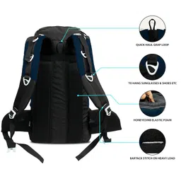 addixon 65L Travel Backpack for Outdoor Sport Camp Hiking Trekking Bag Camping Rucksack TB5 image 4