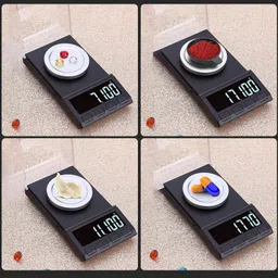 loom tree LOOM TREE® Electronic Jewelry Gem Scale Diamond Lab Balance Lcd Digital High Precision 100G | Jewelry Design & Repair | Jewelry Tools | Scales image 4