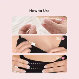 Boob Tape Boobytape for Breast Lift | Achieve Chest Brace Lift & Contour of Breasts | Sticky Body Tape for Push up & Shape in All Clothing Fabric Dress Types | Waterproof Sweat-Proof Bob Tape image 5