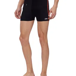 i-swim Mens Costume Is-010 Size 2Xl Black/Red With Is-010 Size 2Xl Black/Orange Pack Of 2 And Earplug Is-406 image 4