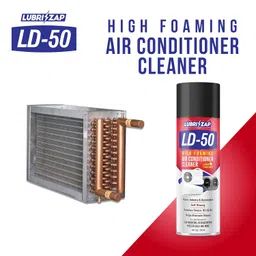 Lubrizap Cleaner Hygiene & Water AC Foam Cleaner for Split Ac and Window Ac Foam Cleaner & Car AC Vent & Duct Cleaner Foam Spray for Best Cooling - 200 ml image 2