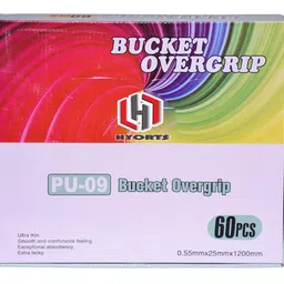 HYORTS Racket Grip Anti Slip Perforated Super Absorbent Overgrip Pack of 3 image 3