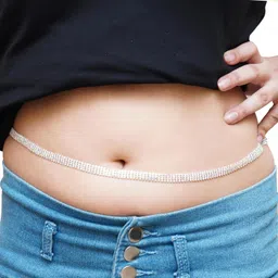 vama FASHIONS Sexy Waist Hip Belt belly Body Chain karddhani Kamar bandh Saree Vaddanam Kamarband for Girls & women image 2