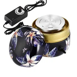 LOOM TREE® Mini Pottery Wheel Adjustable Speed Electric Pottery Machine Dark Blue| Sculpting, Molding & Ceramics | Ceramics & Pottery | Pottery Wheels image 4