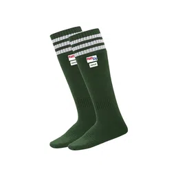 MattZig Indian Football Socks (Poplin) Green - 1 Pair image 1