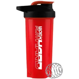 Zyro Shakers for Protein Shake Protein Shaker Bottle Gym bottles for men workout gym sipper bottles gym protein shaker bottle-Red 700 ml shaker bottles image 1