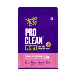Yogabar Pro Clean Whey Protein Powder Pack of 2 (1 Chocolate Flavour with Monk Fruit & Dates 680g x 1 Concentrate Plain 1 kg) image 4
