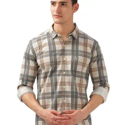 bullmer Trendy Regular Fit Striped Causal Full Sleeve Shirt for Men. image 1