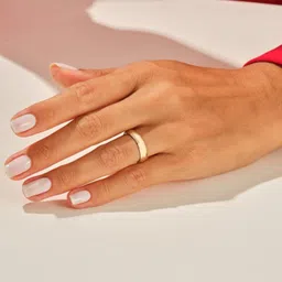 hawai Health Beneficial Pure Copper Tamba Metal Finger Ring/Challa for Men and Women image 4