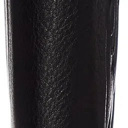 justrack Boys Dark Black Color Genuine Leather Money Purse (LWM00209-JT_9) image 3