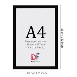 DivaFrames Vastu Money Tree Painting, Golden Tree Wall Art in A4 Wooden Frame, Good Luck & Prosperity Home Decor, 8 x 12 Inch image 2