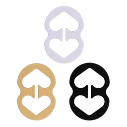 zerokaata Pack of 3 Bra Strap Concealer Clips | Bra Clips For Straps | Bra Accessories For Women image 1
