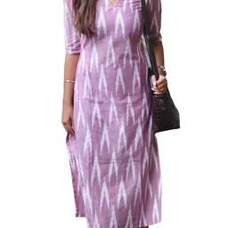 gosriki Women's Rayon Viscose Straight Printed Kurta with Pant image 1