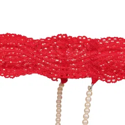 af affair Dry Soft Comfortable Self Design Lycra G-String Women's Thongs image 2