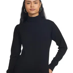 amazon brand - symbol Women's Acrylic Casual Pullover Sweater image 1