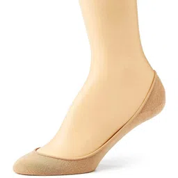 foxston FASHION QUALITY LOAFER COTTON SOCK FOR WOMANS & GIRLS(PACK OF 03,BEIGE) image 2