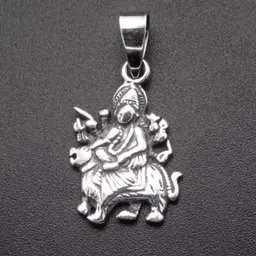 lbv la belle vie 925 Sterling Silver Pendant Women/Girls/Men in Rhodium Plated/Oxidised image 2