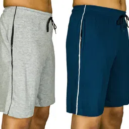 0-degree Men's Regular Fit Shorts with Zip Pocket image 1