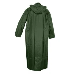 jmp Women's PVC Plastic Overcoat Raincoat (Green,Large) image 2