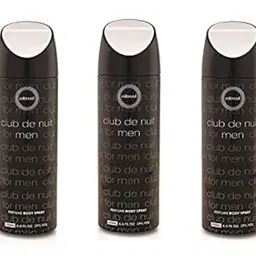 Armaf Club De Nuit Deodorant Body Spray For Men 200 ML Pack of-3 image 1