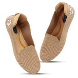 doctor health super soft DOCTOR HEALTH SUPER Knitted Comfortable Stylish Classy Ballerina | Premium Flat Jutis Bellies | Non Slip Lightweight Shoes Bellies For Women | Dailywear Slip-On Flat Jutis | Trendy Women Jutis Bellies image 1