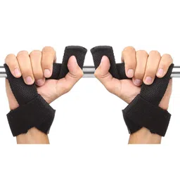 GymWar (1pair) Wrist Support Gym & Fitness Gloves Adjustable Pair with Thumb Loop for Weightlifting, Powerlifting, Gym for Men and Women image 5