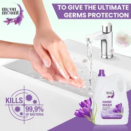 Moon & Mount Hand Wash Protection from Germs, Hand Wash Liquids 5 Liter Liquid Handwash for Everyday Use (Lavender) image 3