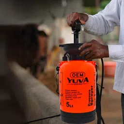 OEM Multipurpose Garden Sprayer 5L Agriculture & Household | Compression Heavy-Duty 5L Manual Sprayer for Gardening, Watering, Cleaning, Sanitizing, Pesticides | Durable & Easy to Use image 5