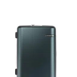 samsonite 4 Spinner Wheels Trolley Bag Suitcase for Travel | Staren 55 Cms Polycarbonate Hardsided Small Cabin Luggage Trolley Bag, Matte Green image 1