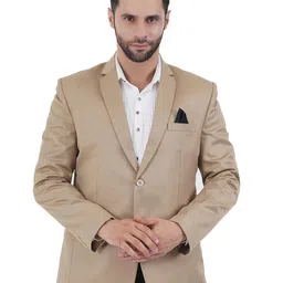 yaqoot Men's Slim Fit Single Breasted Blazer (Blazer ONLY) image 1