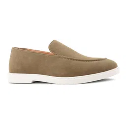 san frissco Mens Ec 17712 Olive Loafer image 4