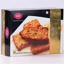 Karachi Bakery Osmania Biscuits, 400g Karachi's Almond Cake Rusk 400g image 3