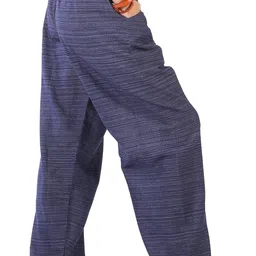 whitewhale Women Elastic Waist Drawstring Summer Casual Baggy Hippie Yoga Pants image 3