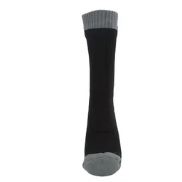 Outdoor Warm Socks Waterproof Warm Breathable Windproof Camping Socks (Black Grey) image 3