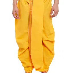 crystal revenue Ready to Wear Mahraj Dhoti for men (Elastic Readymade Dhoti Pant) image 3