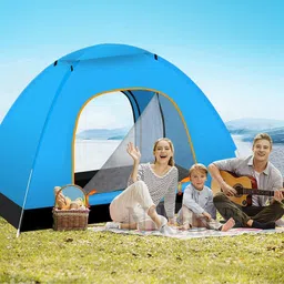 nikrim Nikrim™Waterproof Polyester Camping and Outdoor Tent 8 Person Tent (Multi Color) (8 Person Tent) image 5
