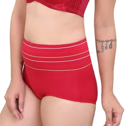 ayzin Womens high Waist Panties Combo/Tummy Control Panty/Multi Colors/Free Size 28 to 36 / Pack of 1 image 4