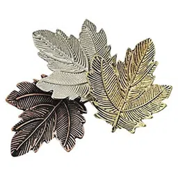 mahi Mapel Leaf Retro Classic Tricolor Maple Leaf Unisex Brooch/Lapel Pin (BP1101089G) image 1