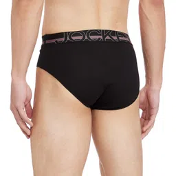 jockey US14 Men's Super Combed Cotton Solid Brief with Ultrasoft Waistband (Pack of 2) image 3