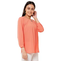 go-4 it Women's Pleated Top image 2