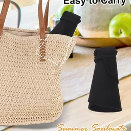 mtroyaldia Sun Hats for Women Wide Brim Visor UV Protection Hat for Beach Summer Packable Hat image 5