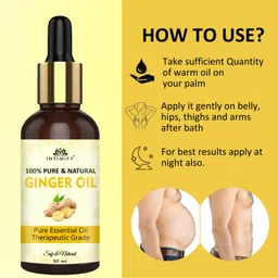 INTIMIFY Ginger Essential Oil For Massage & Hair Care (2 * 30 ml) each image 5