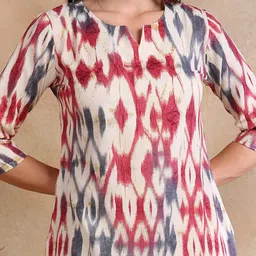 dsk studio Poly Rayon Short Kurti for Women & Girls image 4