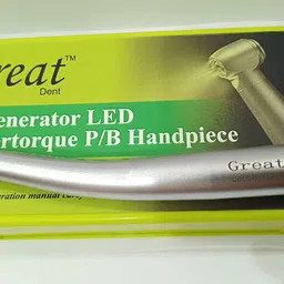 Dental Airotor Handpiece GREAT LED Handpiece super torque push button type image 3